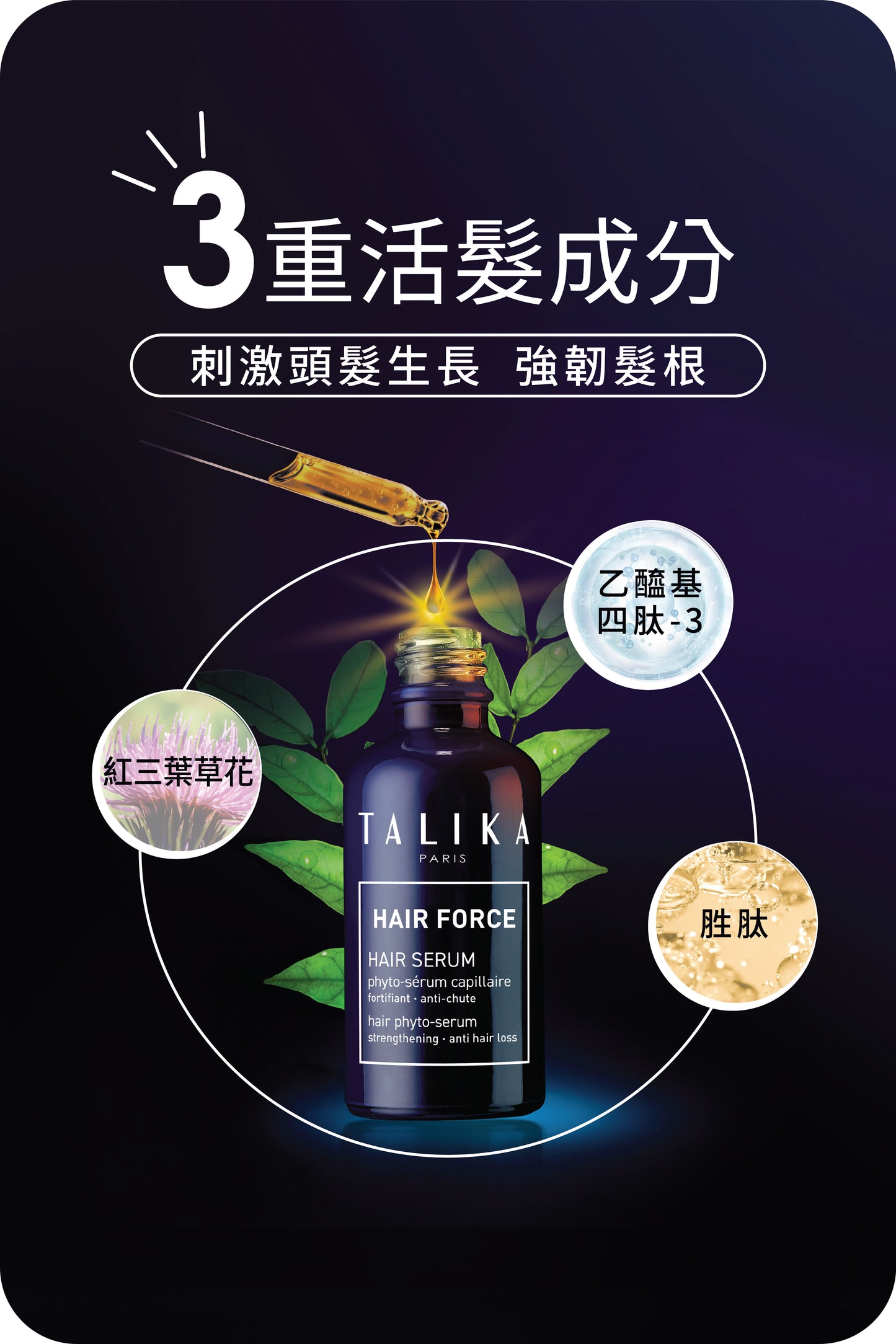 Hair Force Duo ( Serum 50ml + Booster x 1 )