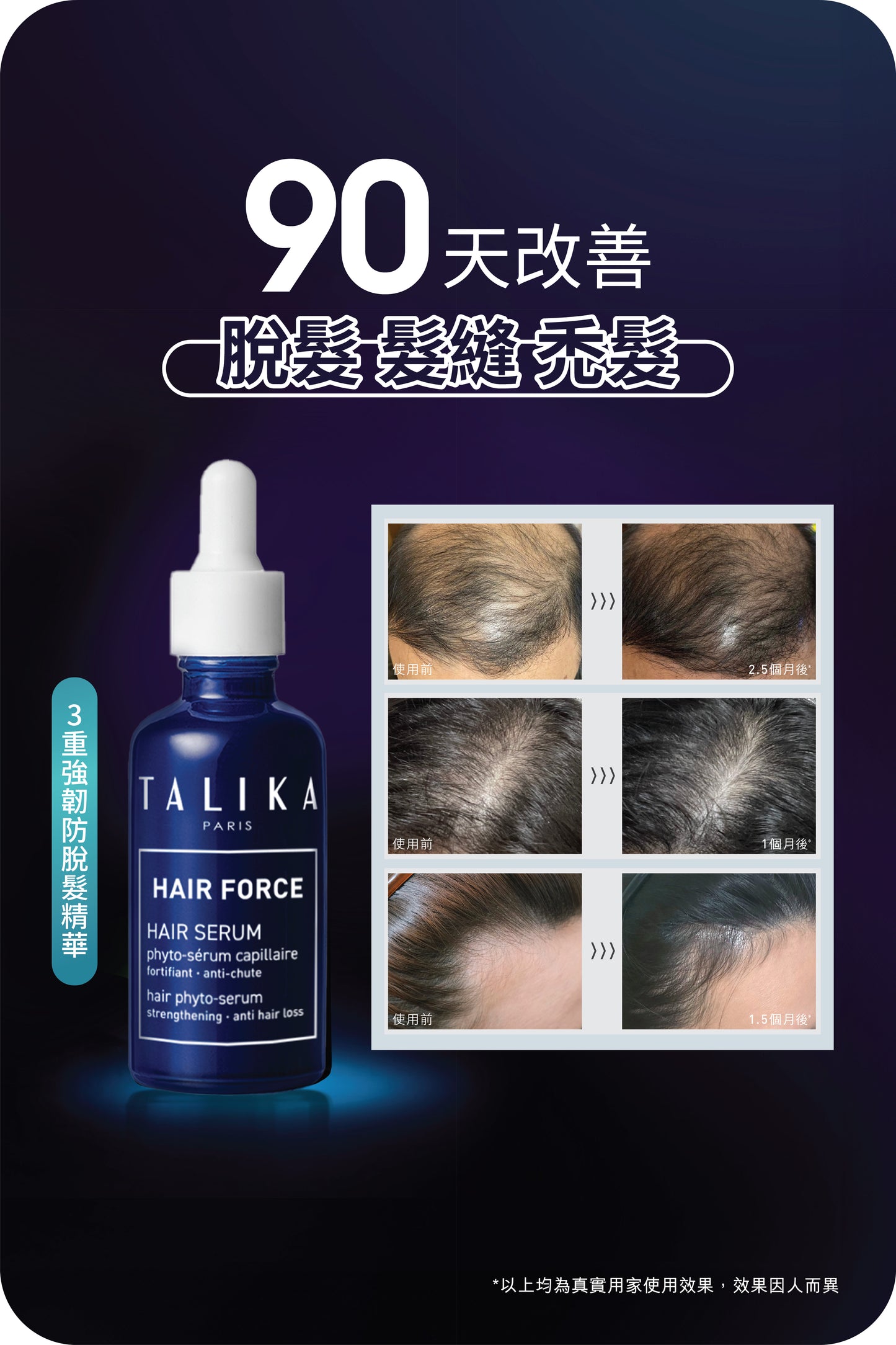 Hair Force Duo ( Serum 50ml + Booster x 1 )